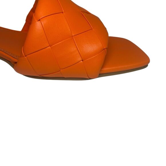 Marc Fisher Braided Heels- Orange - Size 9 M -Fast Shipping - Picture 11 of 16